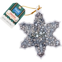 Flocos de neve prateados de 76 gr - PME