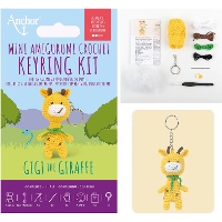 Kit Chaveiro Amigurumi - Gigi the Giraffe - Anchor