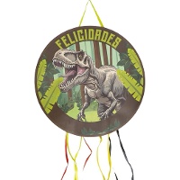 Piñata Dinossauro para festa de aniversário - 49 x 40 cm