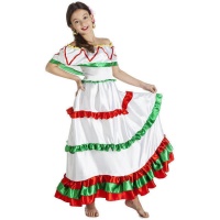 Fato clássico de mexicana para rapariga
