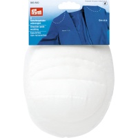Almofadas de ombro raglan sem forro 19 x 13 x 1 cm branco - Prym - 2 unid.