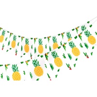 Estandarte de ananás havaiano de 2,4 m