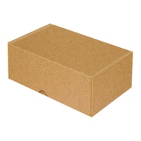 Caixa 35 x 25 x 12 cm para bolo kraft retangular