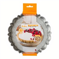 Forma redonda 20 x 20 x 3 cm com fundo removível - Decora