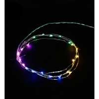 5 m de guirlanda de luzes multicoloridas - 50 leds