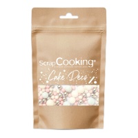 Sprinkles de pérolas de cores pastel de 70 g - Scrapcooking