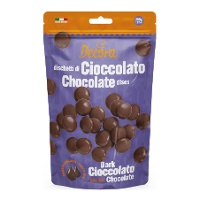 Gotas de chocolate negro de 250 g - Decora