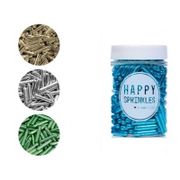 Sprinkles de palitos metalizados de 90 g - Happy Sprinkles