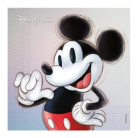 Guardanapos Mickey Vintage 33 x 33 cm - 20 unid.