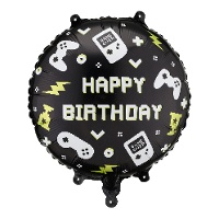 Balão Temático de Videojogos - 35 cm
