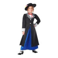 Fato de fantasia de ama mágica Mary Poppins para menina