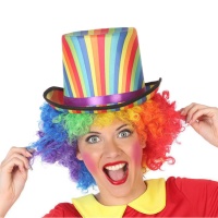 Chapéu multicolorido