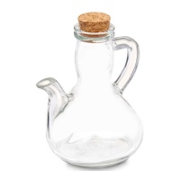Galheteiro de 290 ml em forma de garrafa de azeite
