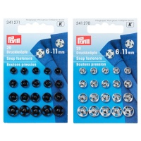 Pregos de pressão 0,6 a 1,1 cm - Prym - 20 pares