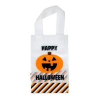 Sacos de Halloween com alça 13 x 8 x 20 cm - Wilton - 10 pcs.