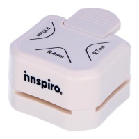 Furador 3 em 1 para arredondamento de cantos - Innspiro