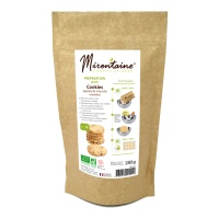 Preparado para biscoitos bio com pepitas de chocolate e avelãs de 280 g - Scrapcooking