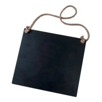 Cartaz para pendurar no quadro de giz com fio 30 x 27 x 0,5 cm