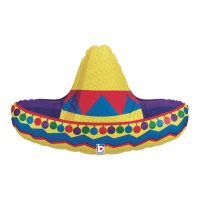 Balão de chapéu mexicano 86 cm - Grabo