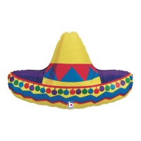 Balão Chapéu Mexicano 86 cm - Grabo