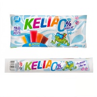 Polo flash sem açúcar de 45 ml - Kelia - 12 unidades