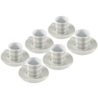 Chávena de café Vichy 90 ml - 6 serviços