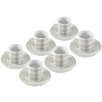 Chávena de café Vichy de 90 ml - 6 serviços