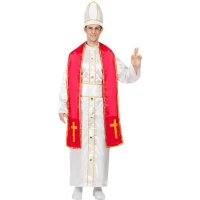 Fato de Papa religioso para homem
