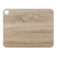 Tábua de cortar 42,7 x 37,7 cm com cabide castanho - Arcos
