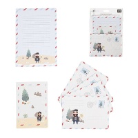Cartões com envelopes para Olentzero - 6 unidades