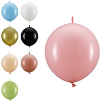 Balões com elos de 33 cm - 20 unidades.