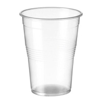 Copos de plástico transparentes de 1 L - 25 unid.