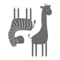 Moldes para girafa e zebra - Artemio - 2 unid.