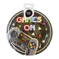 Jogos Em placas de videojogos 23 cm - 8 unidades