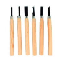Conjunto de goivas com pontas diferentes - Artemio - 6 pcs.