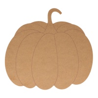 Silhouette MDF 25 cm | Abóbora
