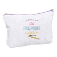 Em diuen que sóc uma profe excelente estojo 19 x 13,5 cm - Dcasa