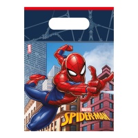 Sacos fantásticos do Homem-Aranha - 6 unid.
