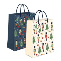 Saco de oferta soldados quebra-nozes 45 x 33 x 10 cm - 1 unid.