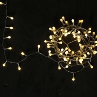 Grinalda de luzes LED em forma de bola - 100 leds