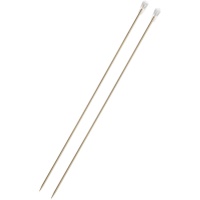 Agulhas de tricotar de 3,5 mm cor-de-rosa dourado - DMC - 2 unidades
