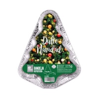 Forma de alumínio descartável com forma de árvore de Natal de 29 x 23 cm - Maxi Products