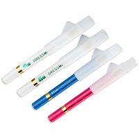 Lápis de marcação branco, cor-de-rosa e azul com giz - Prym - 4 unid.