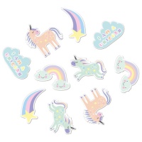 Unicorn Confetti XL - 45 unidades