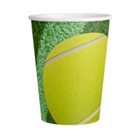 Copos para ténis e padel 250 ml - 8 unid.