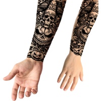 Tatuagem temporária de Abóbora Assassina