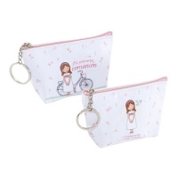 Bolsa de comunhão para menina 11 x 3,5 x 8,5 cm - 1 unid.