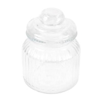 Frasco transparente 0,65 L - DCasa