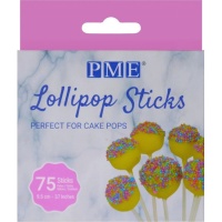 Palitos para cake pops 9,5 cm - PME - 75 unid.