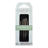 Agulhas de couro sortidas - Bohin - 6 pcs.